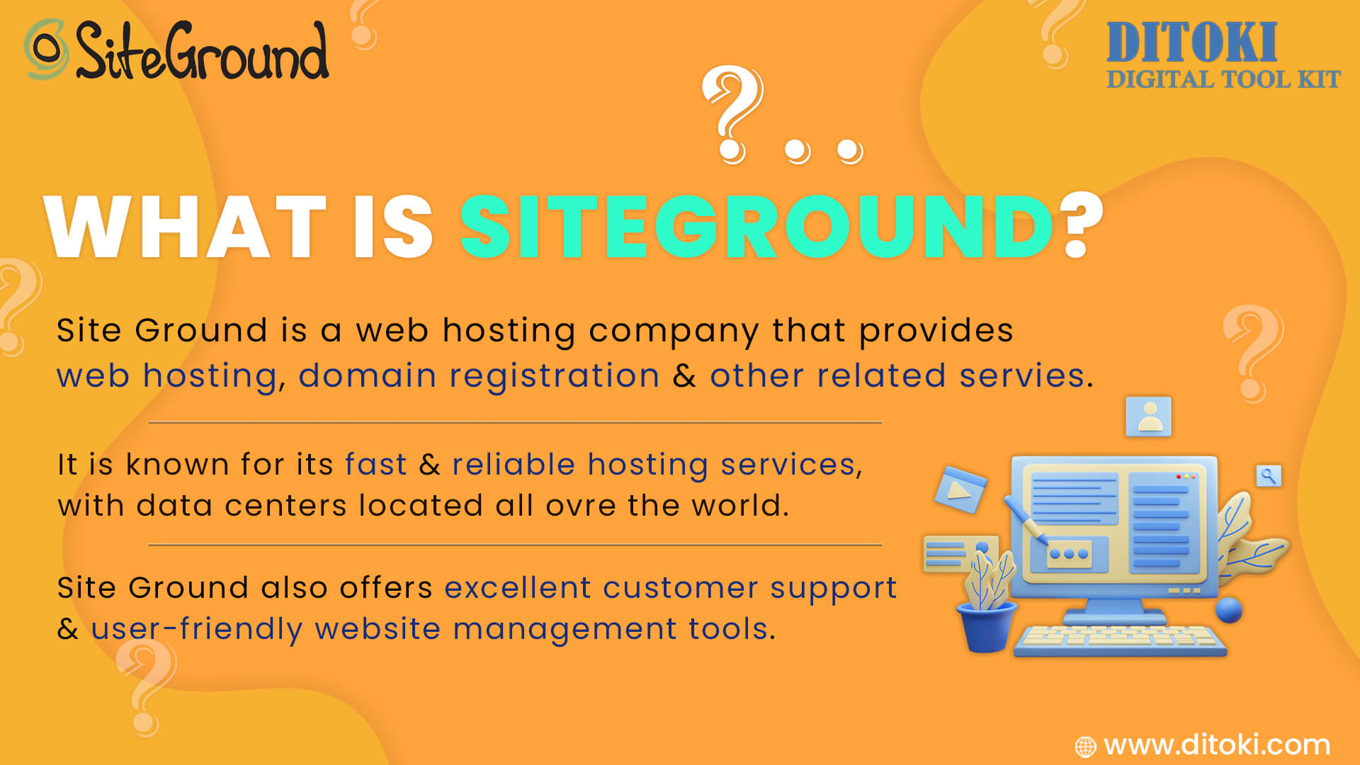 what is sitegroung Hosting provider