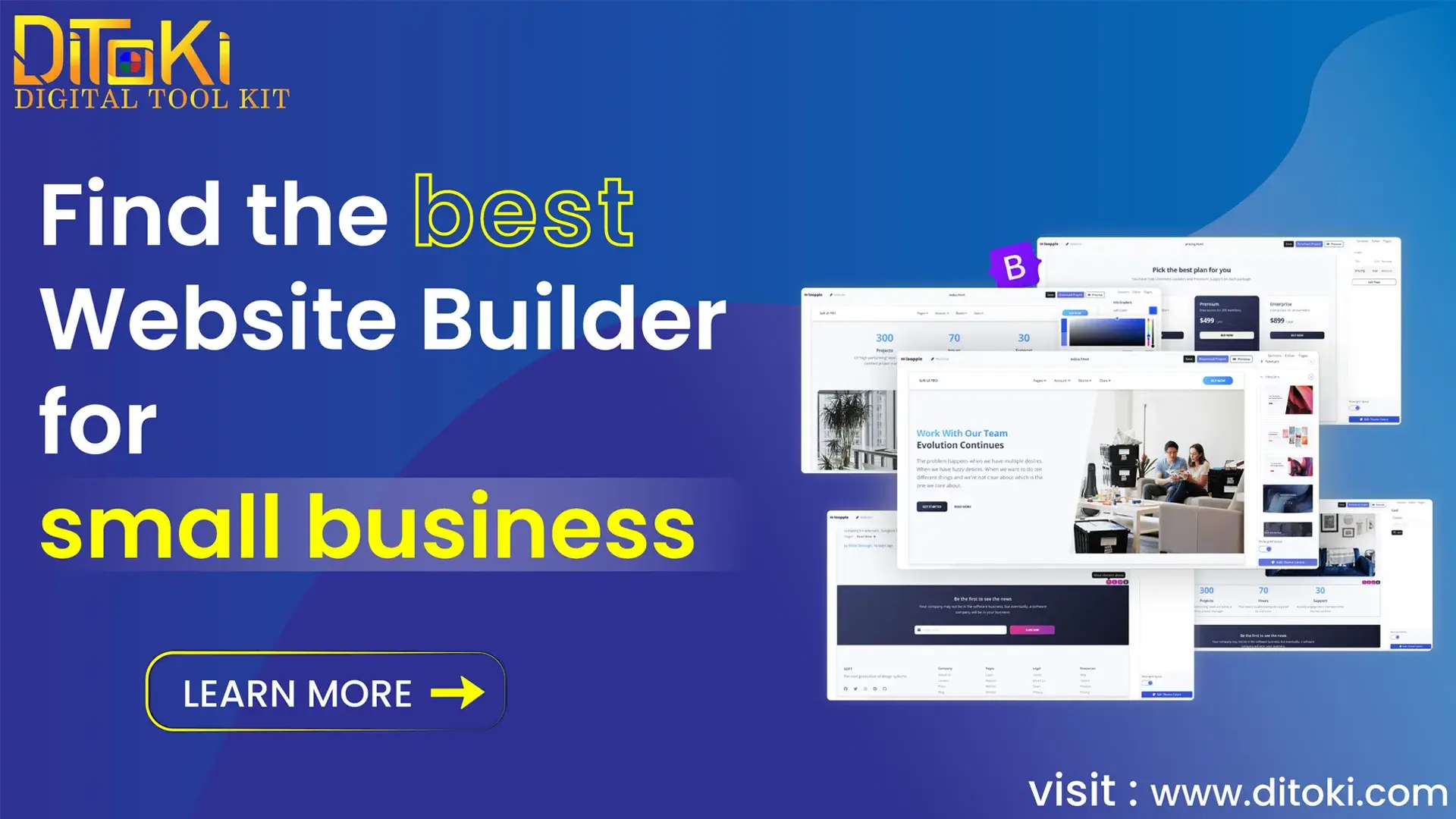 Best website Builder for Small business