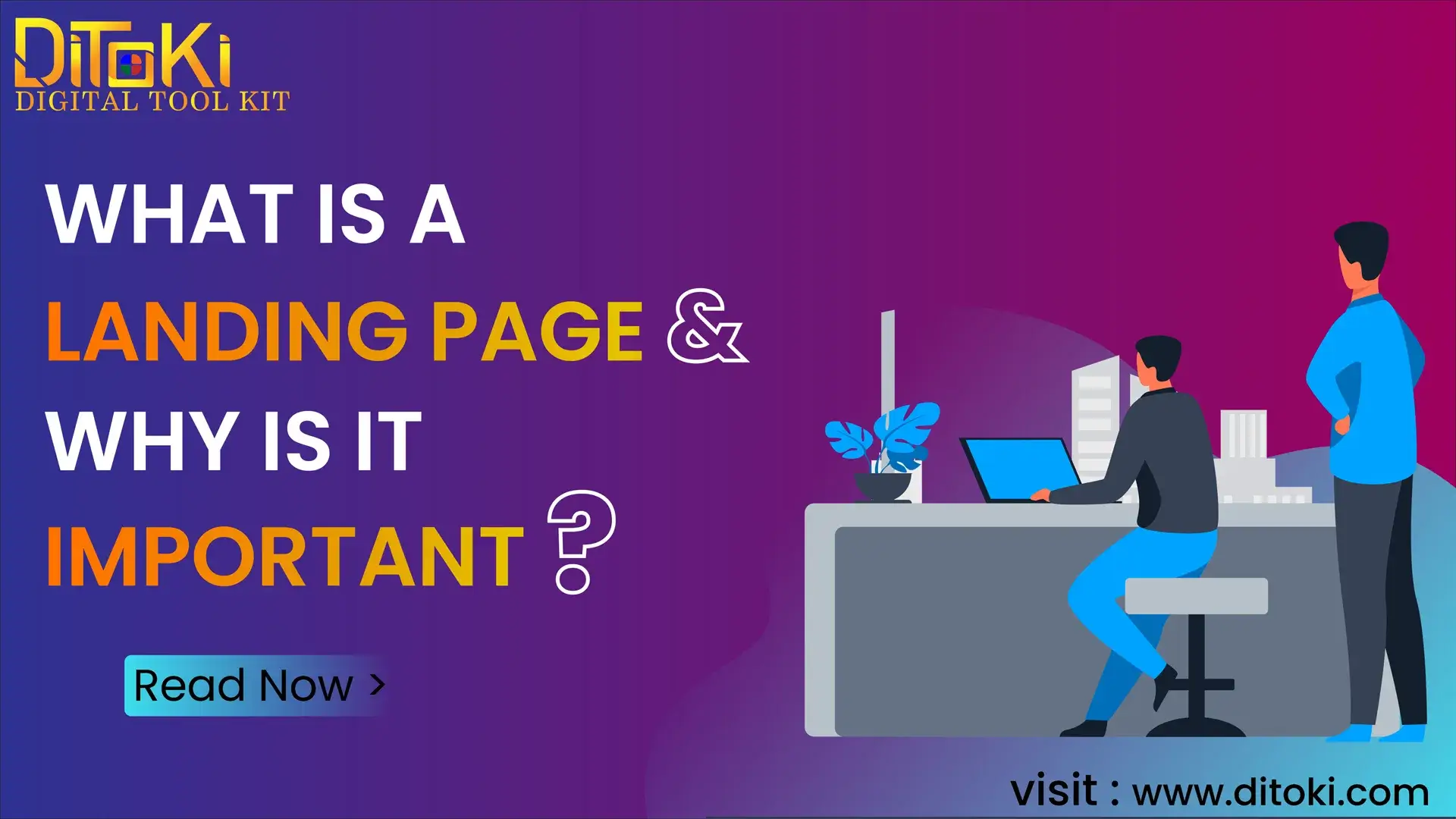 What is landing page
