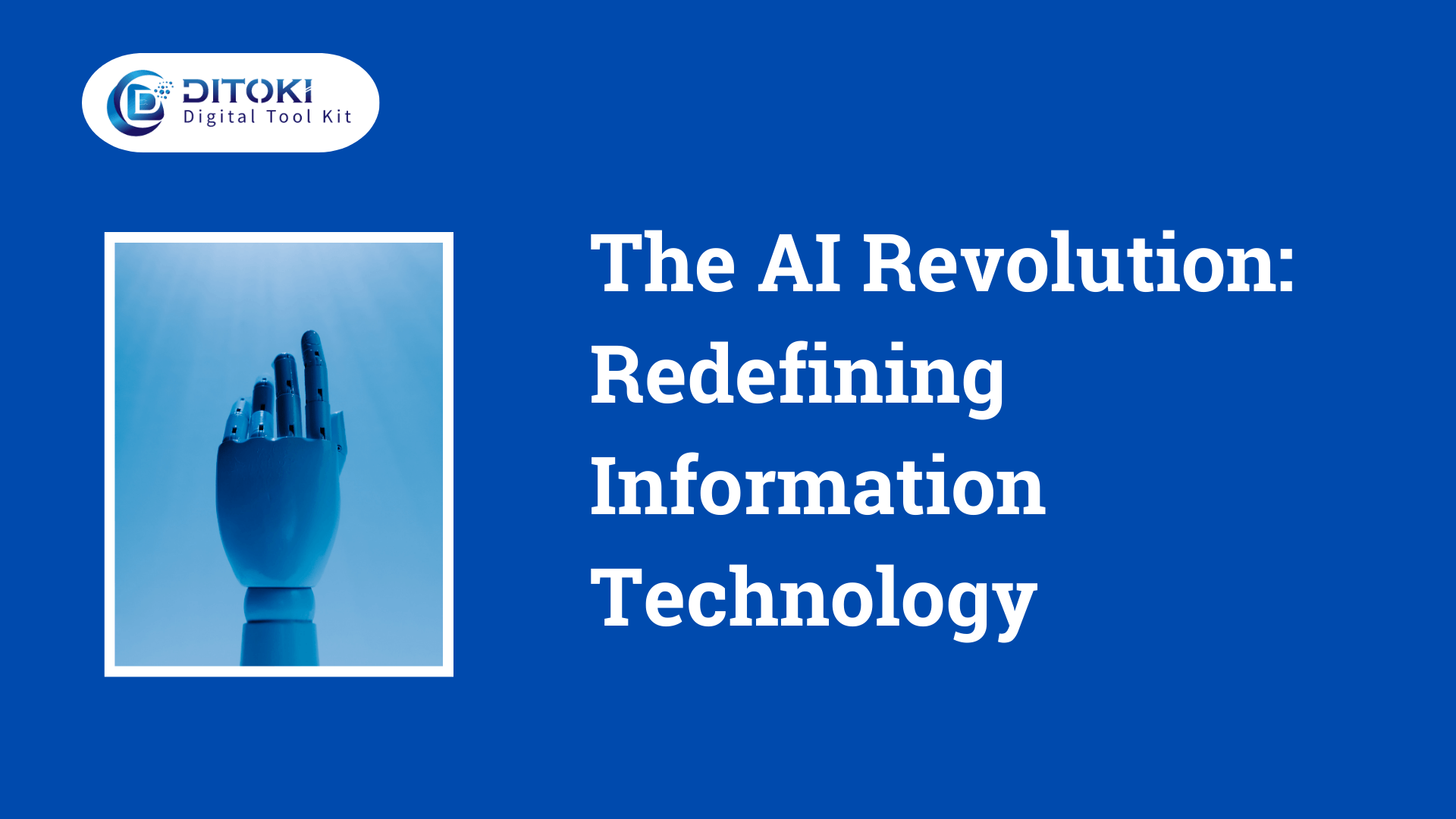 The AI Revolution: Redefining Information Technology